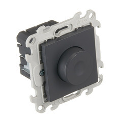 Диммер Simon 24 Harmonie встраиваемый графит (2410313-038) - фото 4