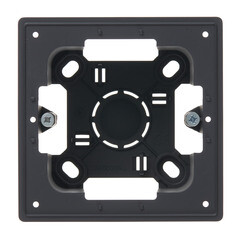 Изображение товара Коробка монтажная Simon 24 Harmonie одноместная накладная графит (2400751-038)