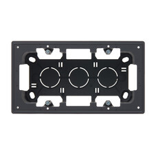 Коробка монтажная Simon 24 Harmonie двухместная накладная графит (2400752-038)