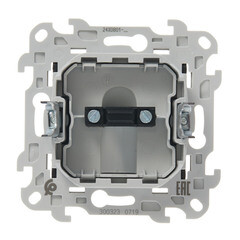 Вывод кабеля Simon 24 Harmonie встраиваемый графит (2410801-038) - фото 4