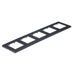 Рамка Simon 24 Harmonie пятиместная графит (2400650-038) - фото 4