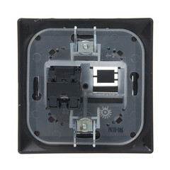 Розетка компьютерная Svet Стиль встраиваемая графит RJ45 (EV 0365-2111) - фото 3