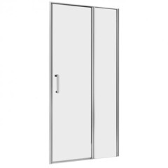 Изображение товара Душевая дверь Abber стекло прозрачное 120х195 см профиль хром 6 мм распашная (AG04120S)