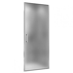 Изображение товара Душевая дверь Abber стекло матовое 80х195 см профиль хром 6 мм распашная (AG04080M)