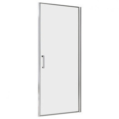 Душевая дверь Abber стекло прозрачное 70х195 см профиль хром 6 мм распашная (AG04070) - фото 1