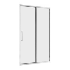 Изображение товара Душевая дверь Abber стекло прозрачное 100х195 см профиль хром 6 мм раздвижная (AG30100H)