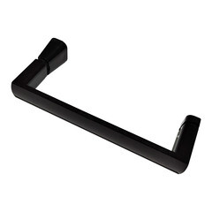 Душевая дверь Abber стекло прозрачное 100х190 см профиль черный 5 мм раздвижная (AG30100B5) - фото 4