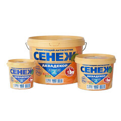 Антисептик Сенеж Аквадекор декоративный для дерева бесцветный 0,9 кг - фото 2