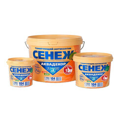 Антисептик Сенеж Аквадекор декоративный для дерева лиственница 2,5 кг - фото 2