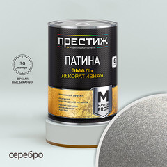 Изображение товара Патина декоративная Престиж Master Prof серебро 0,8 л