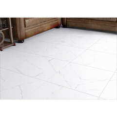 Керамогранит Alma Ceramica Carrara белый матовый 600x600x9,5 мм (4 шт.= 1,44 кв.м) - фото 12