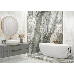 Керамогранит LCM Snow Onyx серый полированный 1200х600х7 мм (2 шт.= 1,44 кв.м) - фото 10