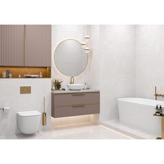 Керамогранит LCM Ice Onyx Rosy розовый полированный 1200х600х7 мм (2 шт.= 1,44 кв.м) - фото 10