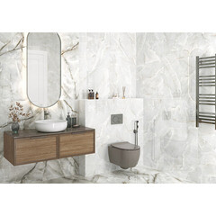 Керамогранит LCM Talisman Onyx серый полированный 1200х600х7 мм (2 шт.= 1,44 кв.м) - фото 10