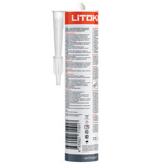 Герметик силиконовый затирка Litokol Litosil антрацит 280 мл - фото 2