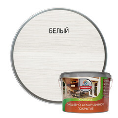 Лак акриловый мебельный Profilux Professional белый 9 л полуматовый - фото 3