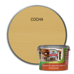 Лак акриловый мебельный Profilux Professional сосна 9 л полуматовый - фото 2