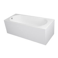 Ванна акриловая 1Marka Monck 160х70 см без ножек (01атл1670) - фото 13