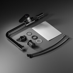 Смеситель для кухни AM.PM Like хром с высоким изливом с подключением к фильтру однорычажный (F8005700) - фото 4