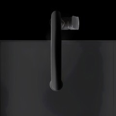 Смеситель для кухни AM.PM Like черный с гибким изливом с подключением к фильтру однорычажный (F8007822) - фото 10