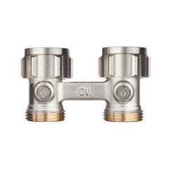 Узел нижнего подключения Oventrop Multiflex F ZB 3/4 EK х 3/4 EK для радиатора (1015813) - фото 2