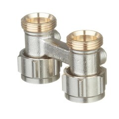 Узел нижнего подключения Oventrop Multiflex F ZB 3/4 EK х 3/4 EK для радиатора (1015813) - фото 3