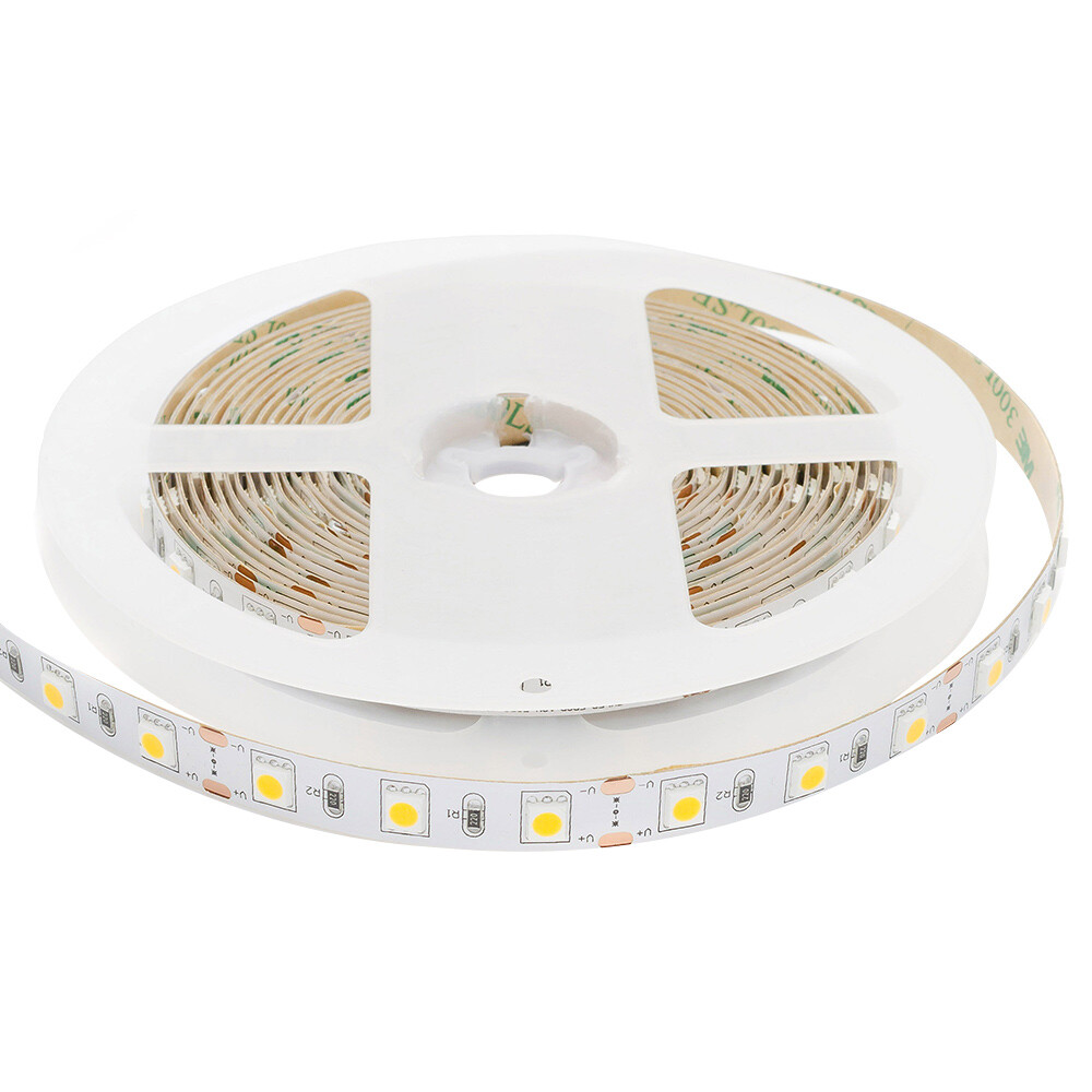 Изображение товара Светодиодная лента SMD 5050 3000K 12В 5м IP20 Apeyron для интерьера