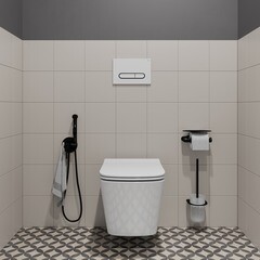 Клавиша смыва для инсталляций Iddis Unifix белая матовая (UNI01WBi77) - фото 3