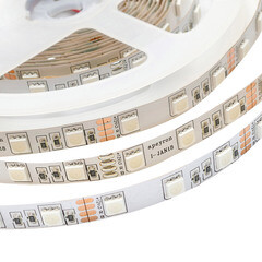 Лента светодиодная SMD 5050 Apeyron (000017) RGB свет 14,4 Вт 12 В IP20 5 м - фото 16