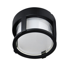 Светильник светодиодный садово-парковый накладной Arte Lamp Ulysses черный 110 мм 4500К 15 Вт IP65 (A6206PF-1BK)