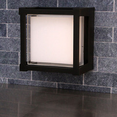 Светильник светодиодный садово-парковый накладной Arte Lamp Ulysses черный 110 мм 4500К 15 Вт IP65 (A6406PF-1BK) - фото 6