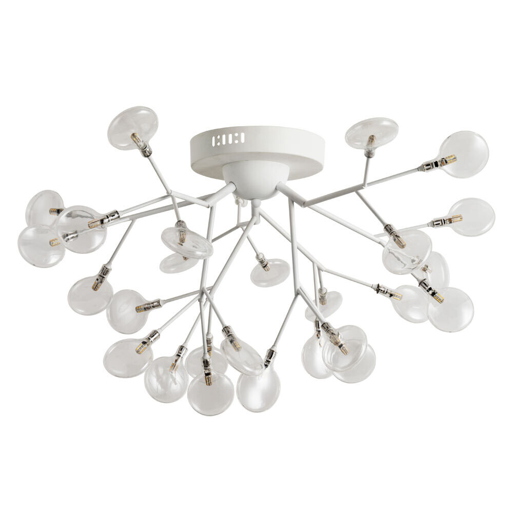 

Люстра потолочная Arte Lamp Candy G4 3 Вт 20 кв.м (A7274PL-27WH)