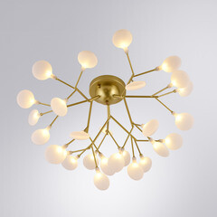 Люстра потолочная Arte Lamp Candy G4 3 Вт 22,5 кв.м (A7274PL-27GO) - фото 2