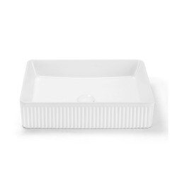 Раковина Abber Rechteck 51 см накладная белая (AC2216) - фото 4