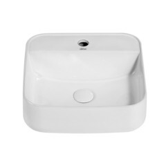 Раковина Abber Rechteck 39 см накладная белая (AC2215) - фото 5