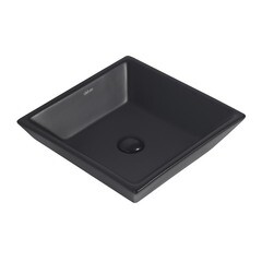 Изображение товара Раковина Abber Rechteck 42 см накладная черная матовая (AC2214MB)