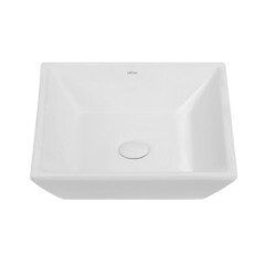 Раковина Abber Rechteck 42 см накладная белая (AC2214) - фото 4