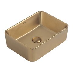 Изображение товара Раковина Abber Rechteck 41 см накладная золото матовое (AC2213MMG)