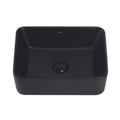 Раковина Abber Rechteck 41 см накладная черная матовая (AC2213MB) - фото 5