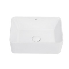 Раковина Abber Rechteck 41 см накладная белая (AC2213) - фото 4