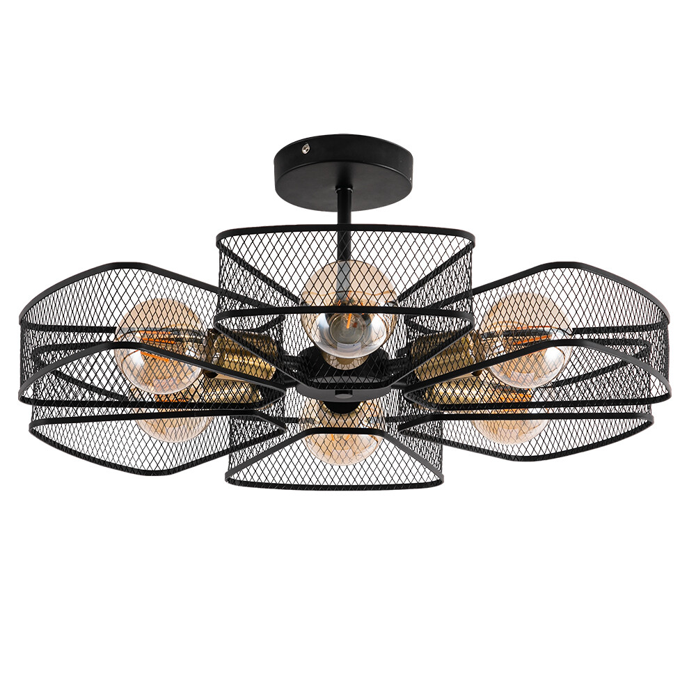 

Люстра подвесная Arte Lamp Maasym E27 60 Вт 14 кв.м (A7044PL-6BK)