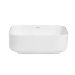 Раковина Abber Rechteck 39 см накладная белая матовая (AC2211MW) - фото 4