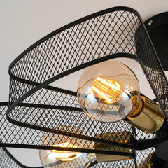 Люстра подвесная Arte Lamp Maasym E27 60 Вт 14 кв.м (A7044PL-6BK) - фото 3