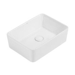 Раковина Abber Rechteck 49 см накладная белая (AC2212) - фото 1