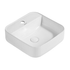 Изображение товара Раковина Abber Rechteck 39 см накладная белая (AC2215)