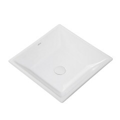 Раковина Abber Rechteck 42 см накладная белая (AC2214) - фото 3