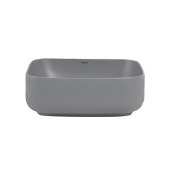 Раковина Abber Rechteck 39 см накладная серая матовая (AC2211MG) - фото 4