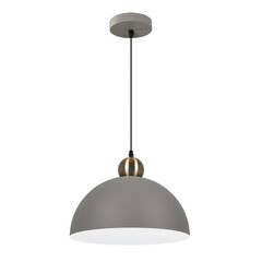 Светильник подвесной Arte Lamp Recinto E27 60 Вт 2 кв.м серый IP20 (A7053SP-1GY) - фото 1