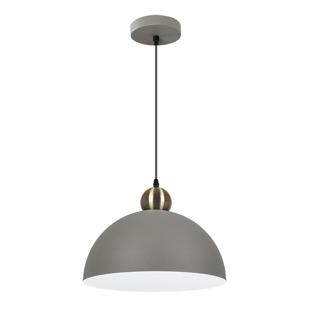 

Светильник подвесной Arte Lamp Recinto E27 60 Вт 2 кв.м серый IP20 (A7053SP-1GY)