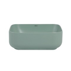 Раковина Abber Rechteck 39 см накладная светло-зеленая матовая (AC2211MCG) - фото 5